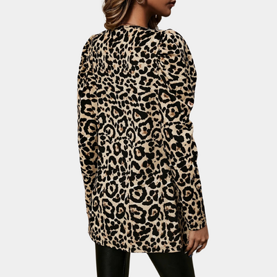 Trendiger Blazer | Wildes Muster | Eleganter Schnitt