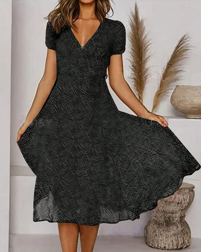 Geblümtes Chiffonkleid für den Sommer - Valentina