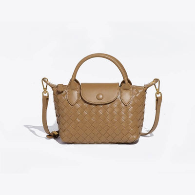 Geflochtene Mini-Tasche Damen – Kompakte Crossbody Bag mit Schulterriemen