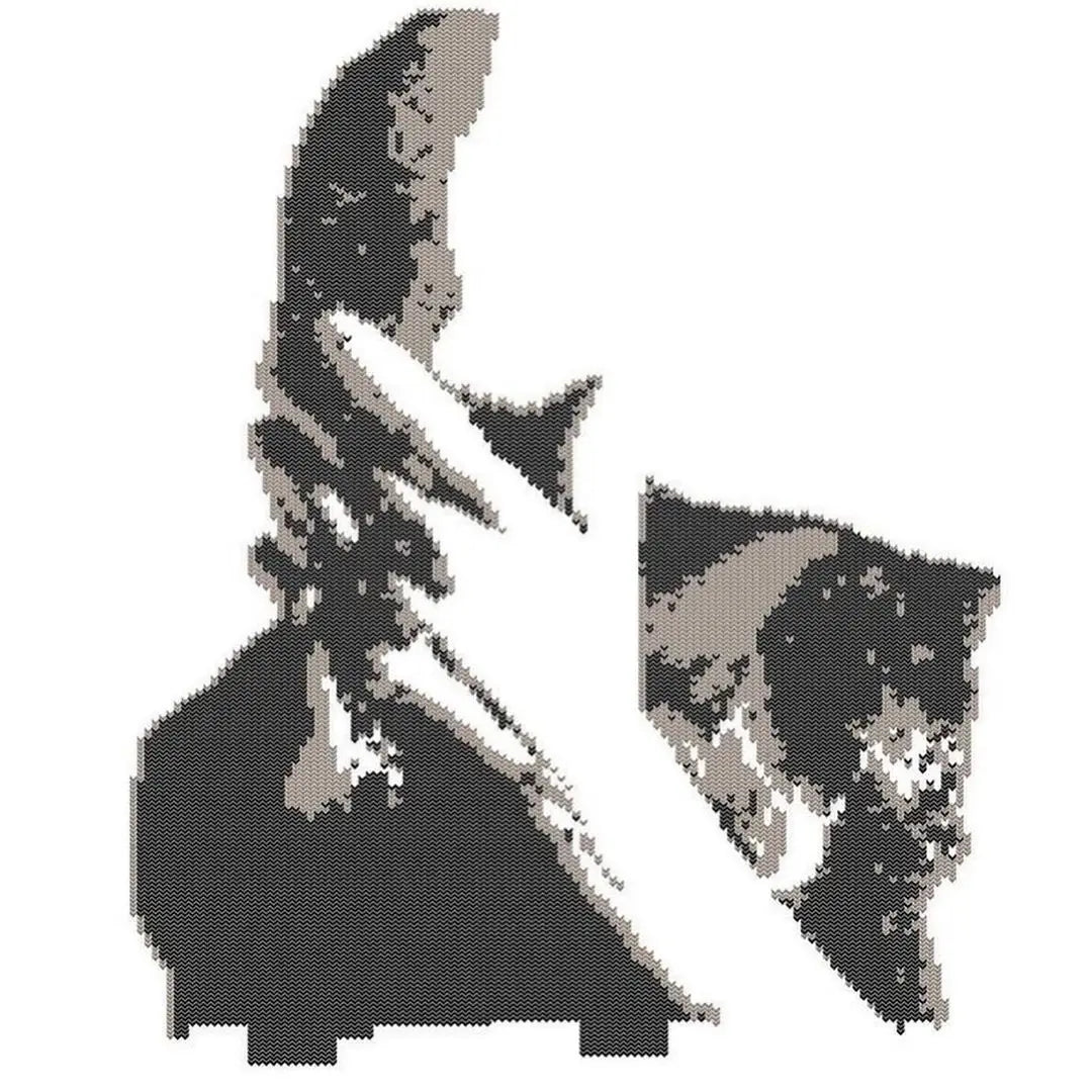 Oversize-Pullover mit grafischem Print | Kunst trifft Komfort | Lässiger Stil