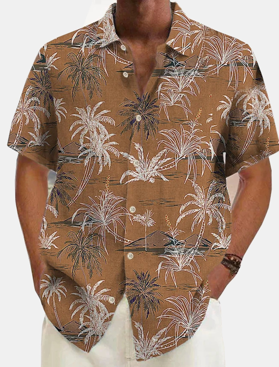Herren Hawaii Sommerhemd