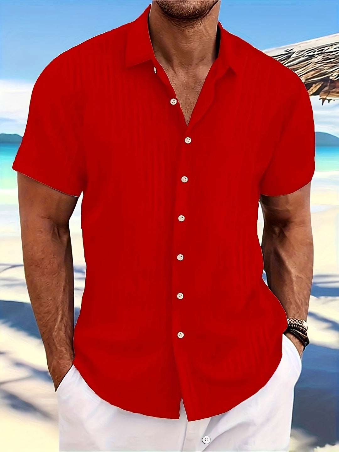 Herren Bequemes Sommerhemd - Joem