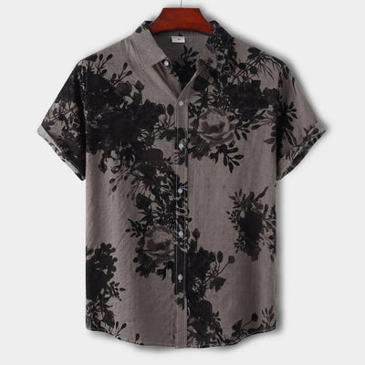 Herrenhemd Slim Fit Floral für den Sommer - Ulrichius