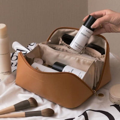 Emma | Kosmetiktasche Damen – Eleganter Kulturbeutel für Make-up und Hautpflege