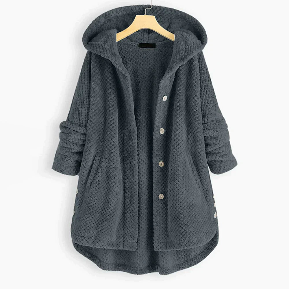 Lilia - Fleece-Kapuzenjacke