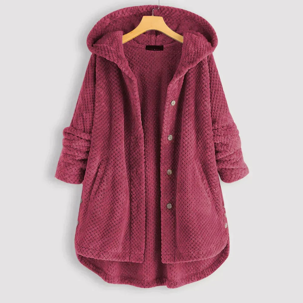 Lilia - Fleece-Kapuzenjacke