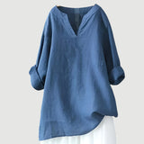 Nicole – Elegante Damen Tunikabluse in Blue