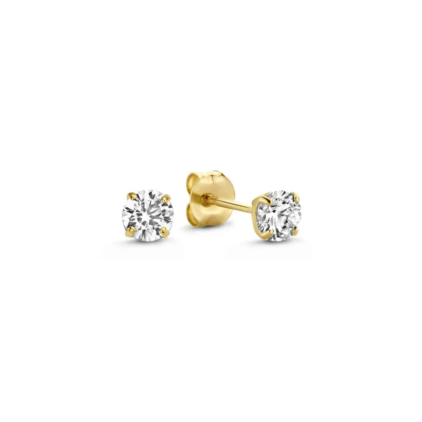 Dara Brillane Gold Earrings Set