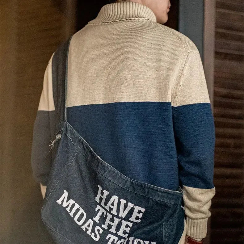 Samuel - Maden Vintage Rollkragenpullover Sweater