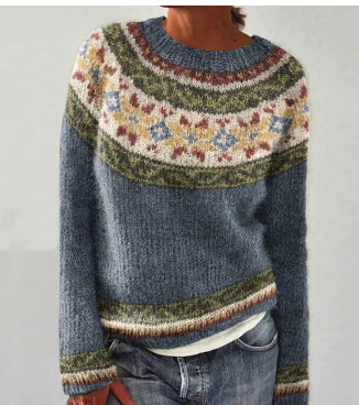 Harper - Retro Strickpullover