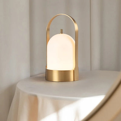 Lucenza | Premium-LED-Bordlampe aus Messing