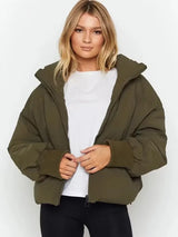 Leichte Damen Pufferjacke - Sofia in Grün