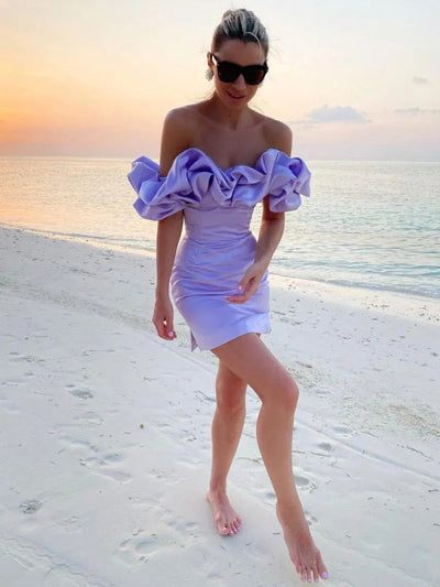 Aileen - Schulterfreies Kleid