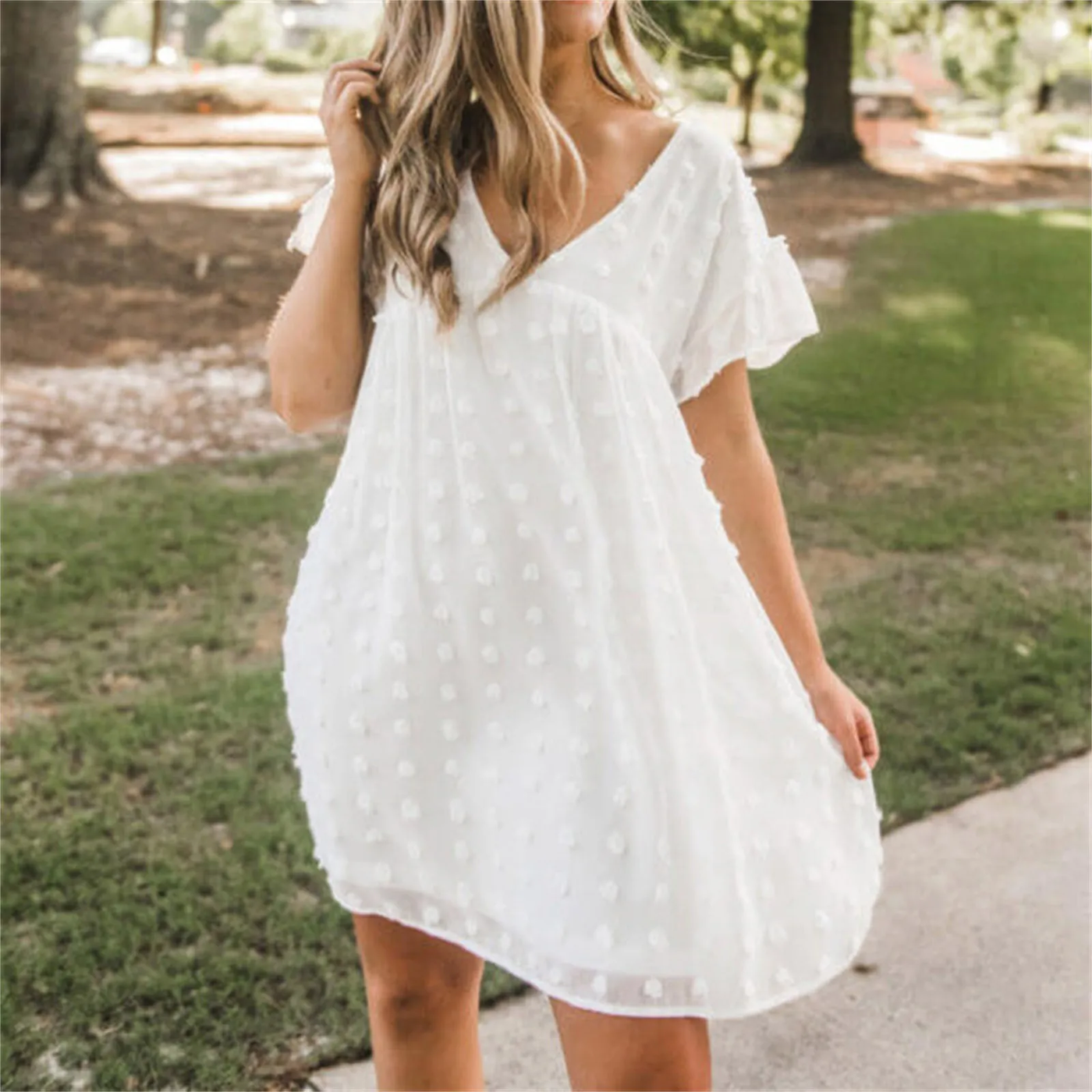 Zoey - Schickes Bequemes Damen Sommerkleid