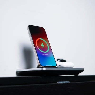 MultiCharge™ | Multifunktionales kabelloses 4-in-1-Ladegerät