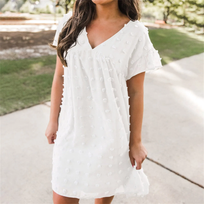 Zoey - Schickes Bequemes Damen Sommerkleid