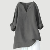 Nicole – Elegante Damen Tunikabluse in Gray
