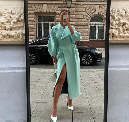 Eleganter Mantel | Oversize-Passform & Statement-Kragen | Zeitloser Chic