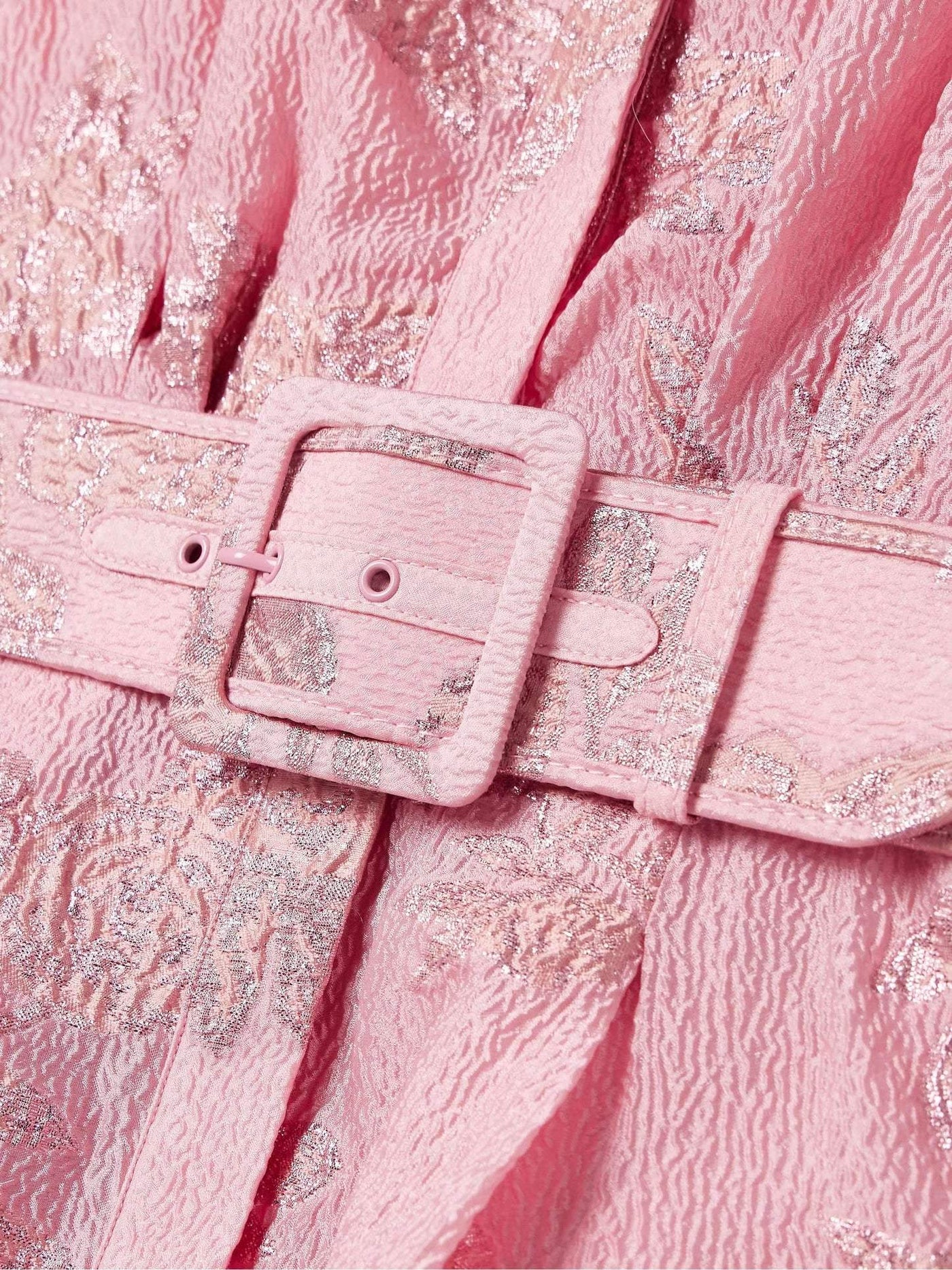 Thang - Schickes Rosa Gürtel Anlasskleid