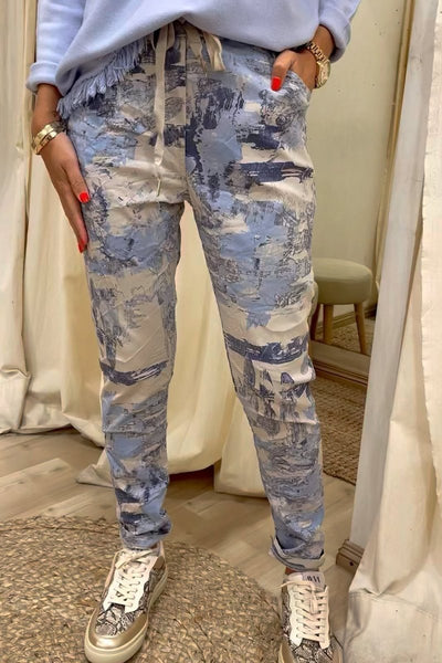 Gemusterte Jogger mit Stil | Bequemer Schnitt | Freizeit trifft Eleganz