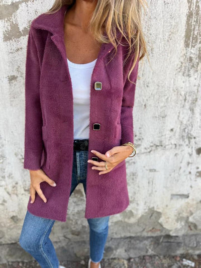 Langer Strick-Cardigan | Minimalistische Eleganz | Zeitloser Komfort