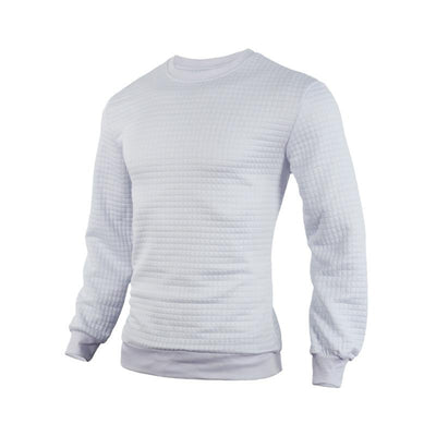 Herren Sweatshirt mit Strukturmuster | Lässig & Komfortabel | Rundhalsausschnitt