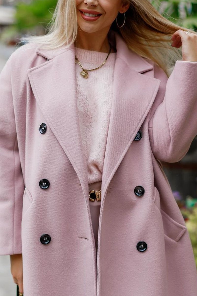 Doppelreihiger Mantel | Zeitlose Eleganz | Raffinierte Details