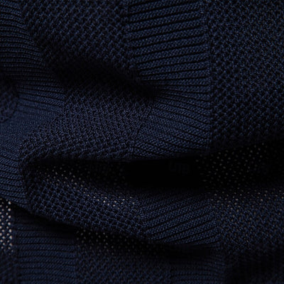 Klassisches Möwenkragen Polohemd