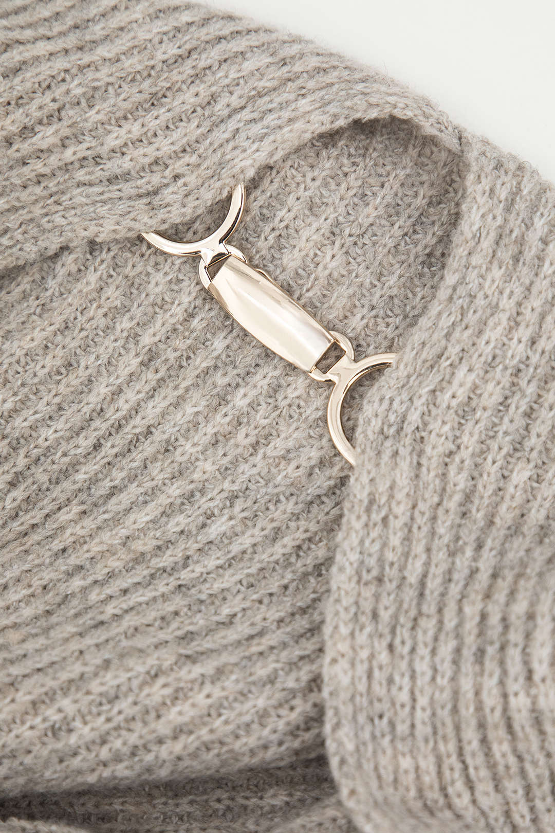 Strick-Midikleid | Elegante Silhouette | Off-Shoulder-Stil