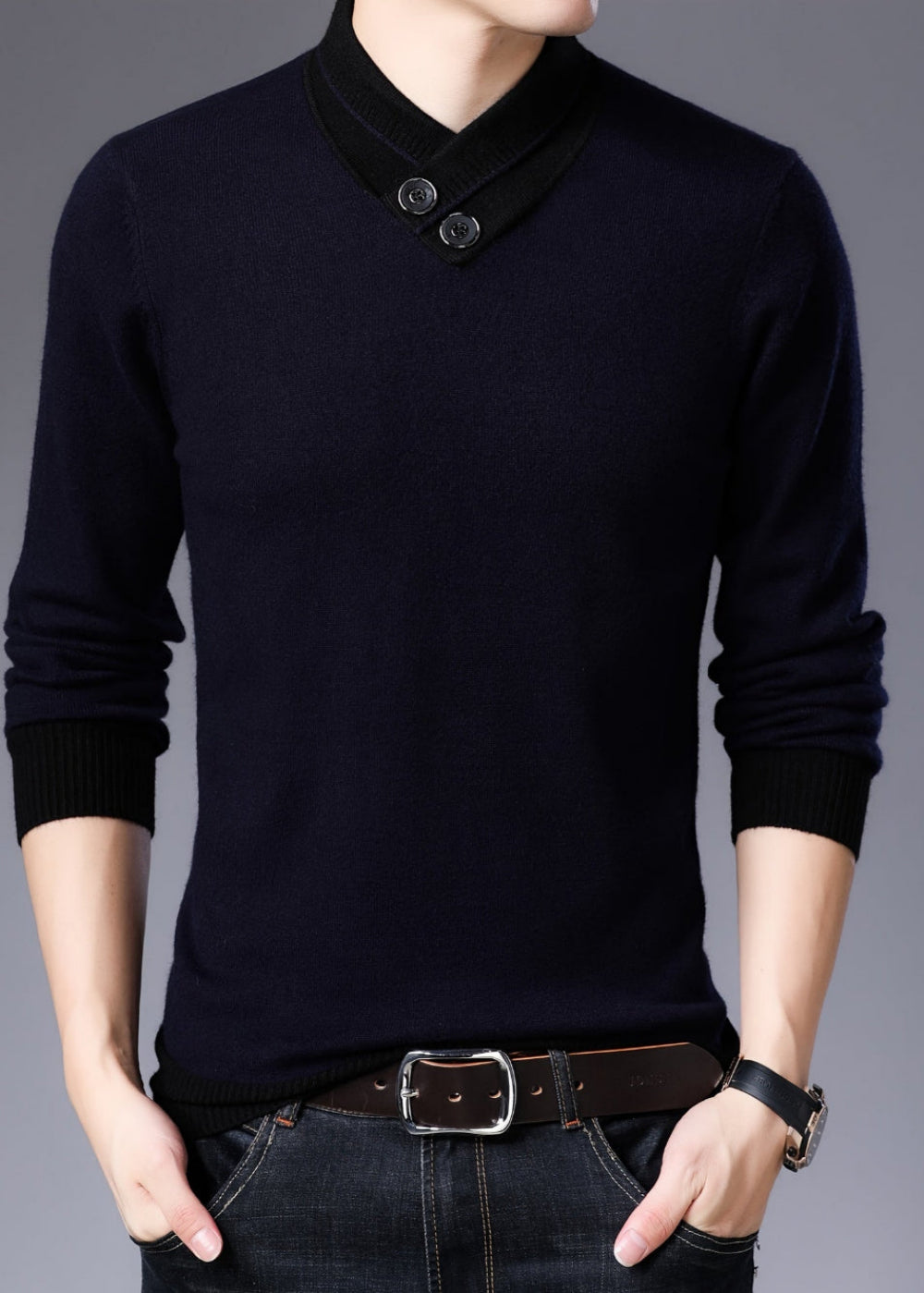 Klassisch eleganter Pullover - Marky