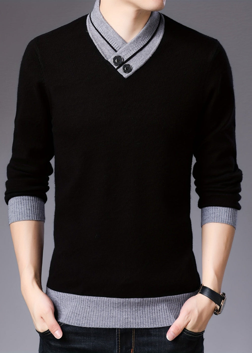 Klassisch eleganter Pullover - Marky