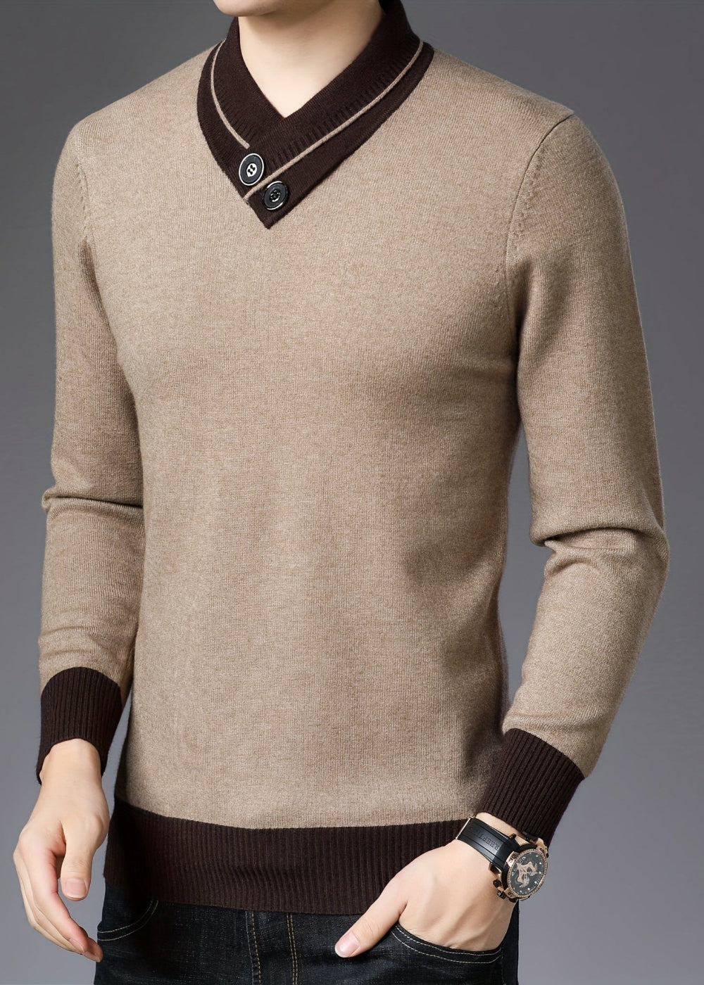 Klassisch eleganter Pullover - Marky