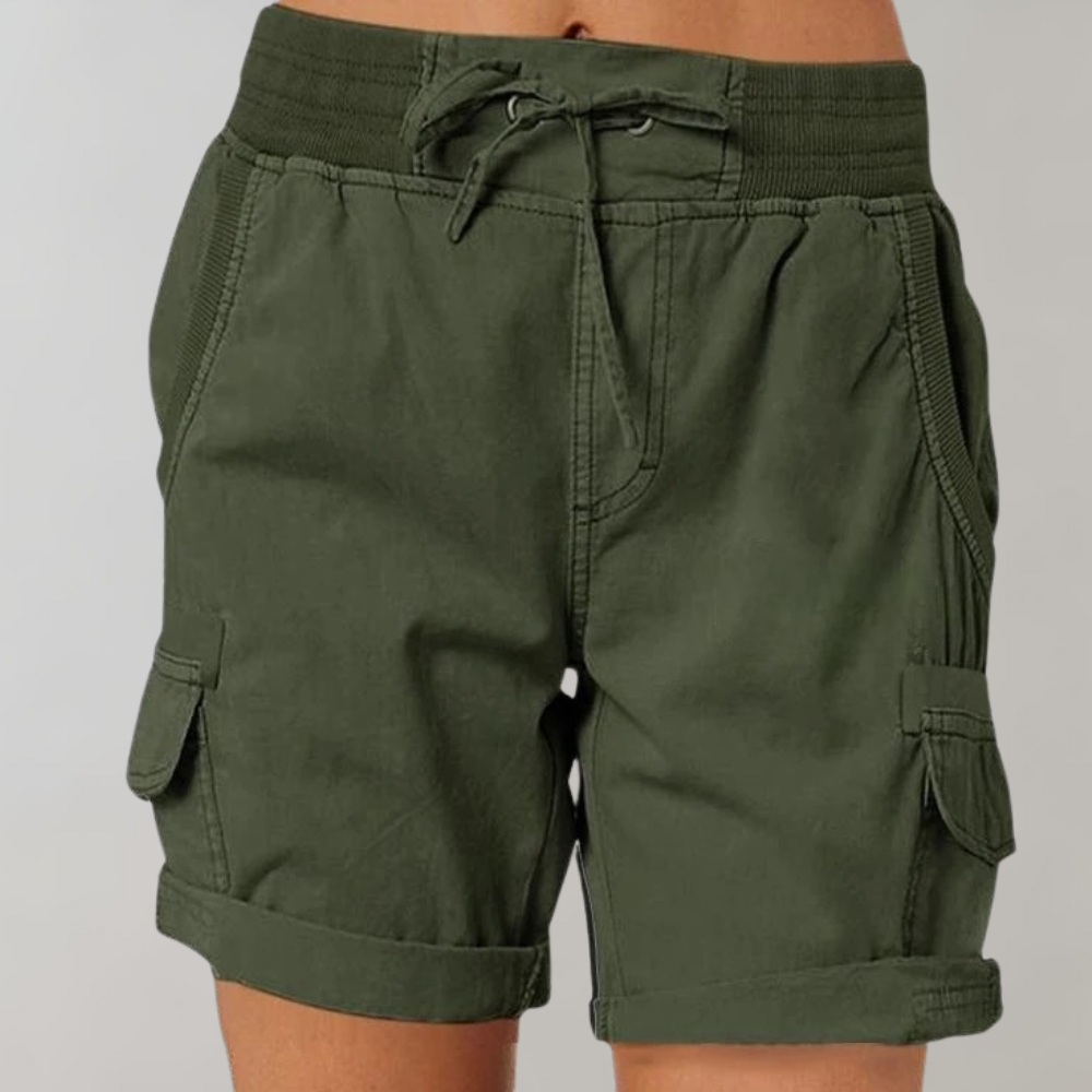 Klassische Sommer-Cargo-Shorts für Damen - Seraphina