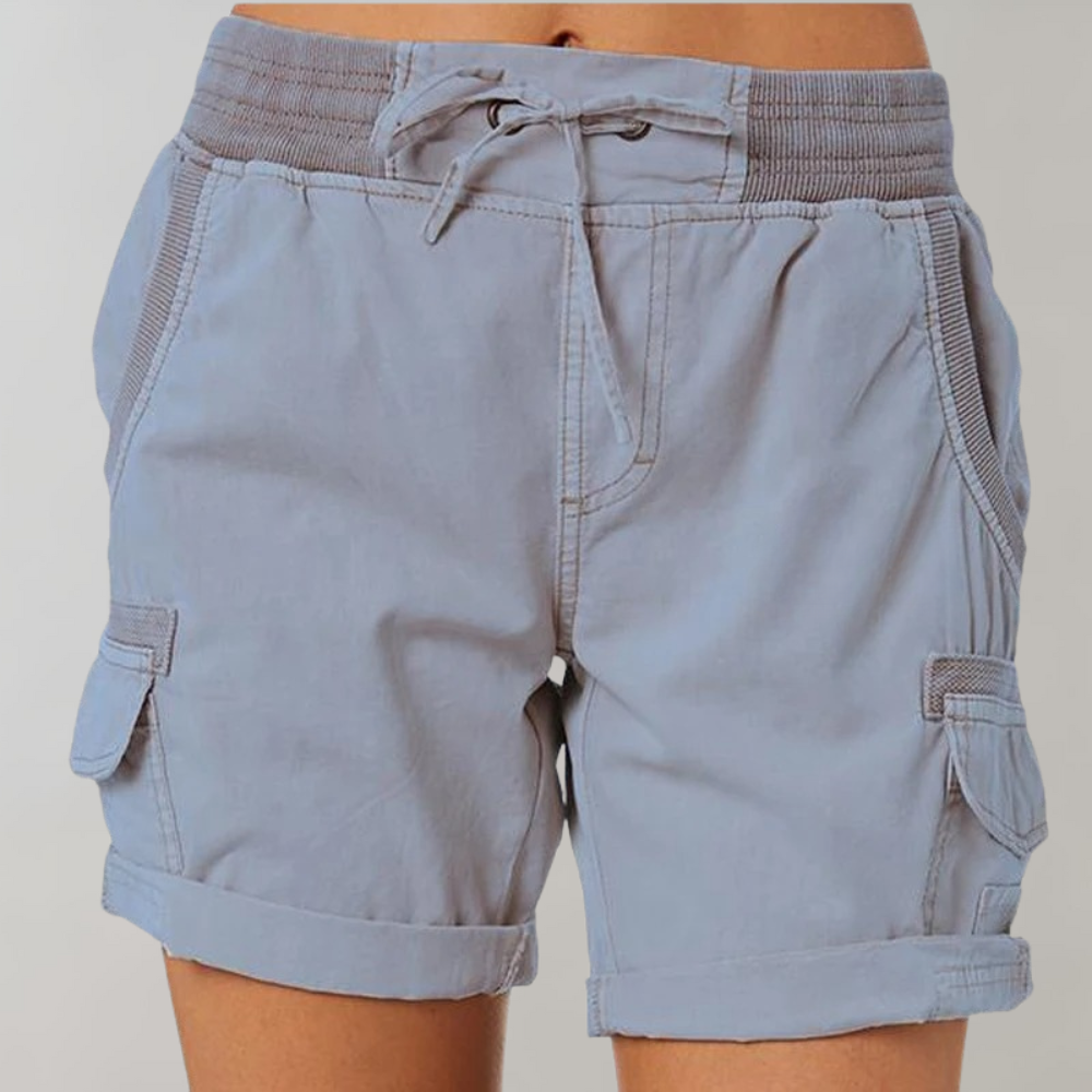 Klassische Sommer-Cargo-Shorts für Damen - Seraphina
