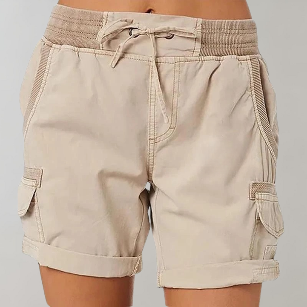 Klassische Sommer-Cargo-Shorts für Damen - Seraphina