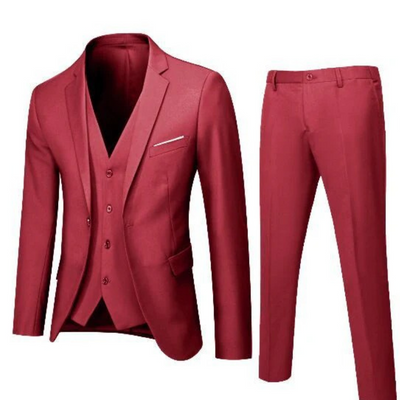 Klassischer Männeranzug im 3-teiligen Set - Wenzel