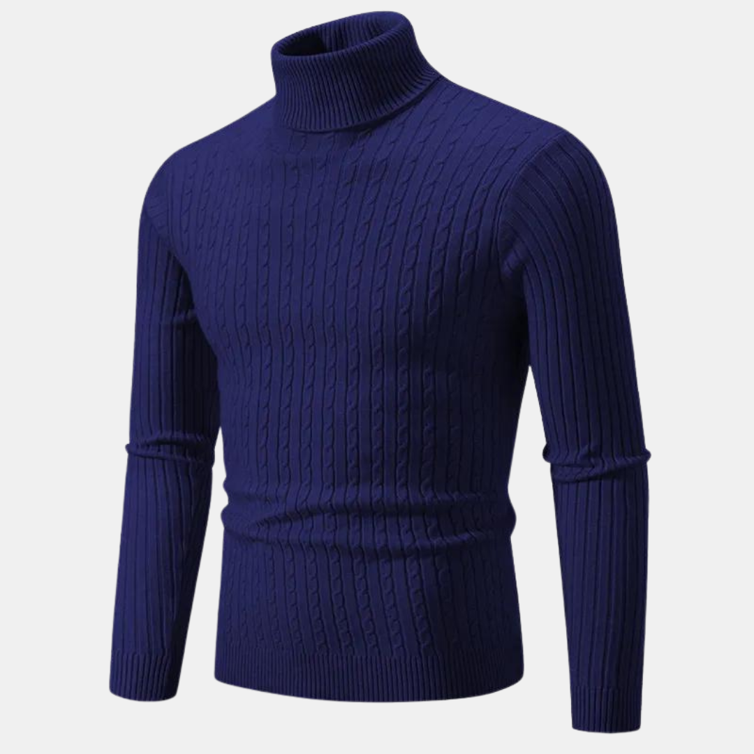 Klassischer Rollkragenpullover für Männer - Bertold