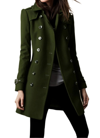 Klassischer Wintermantel für Frauen - Sabrina