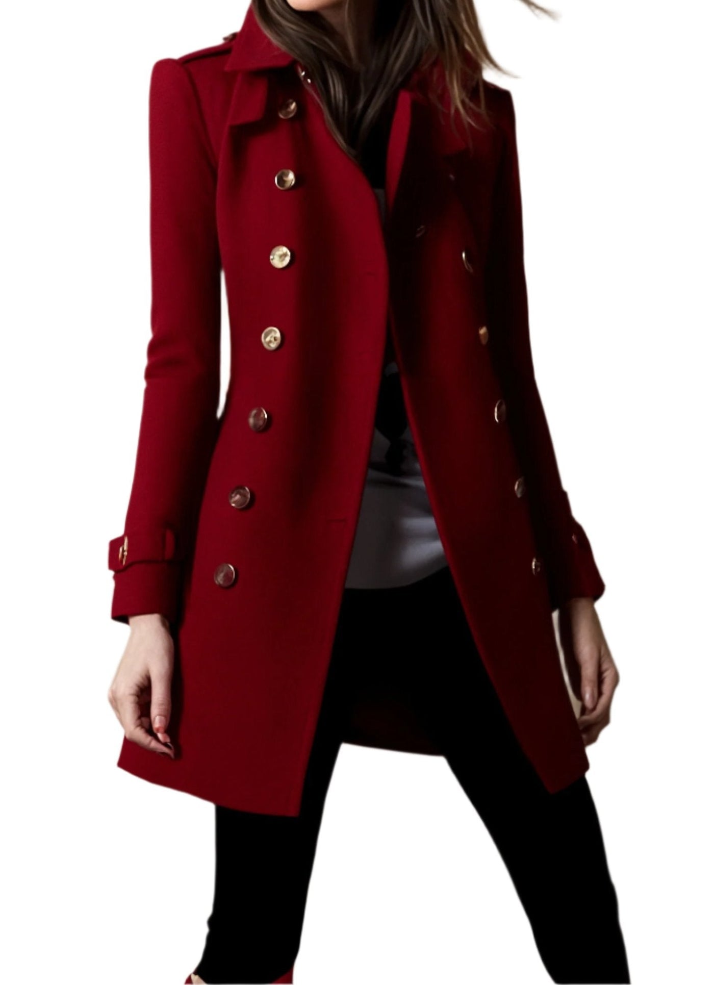 Klassischer Wintermantel für Frauen - Sabrina