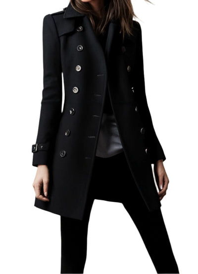 Klassischer Wintermantel für Frauen - Sabrina