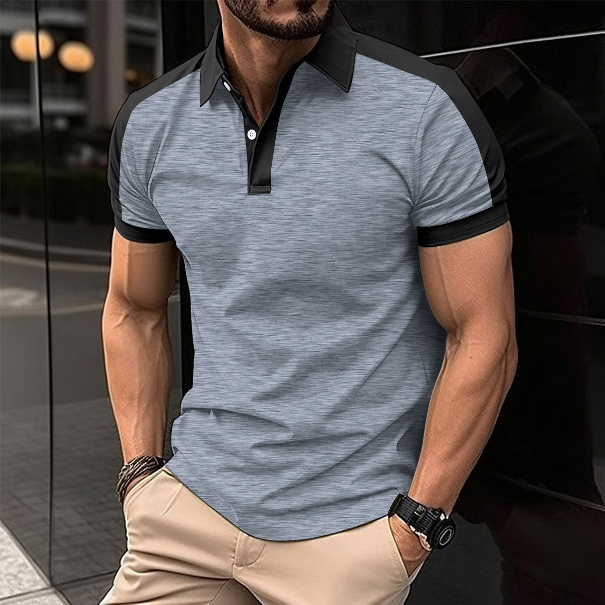 Klassisches Business-Sommer-Poloshirt für Männer - Ricky
