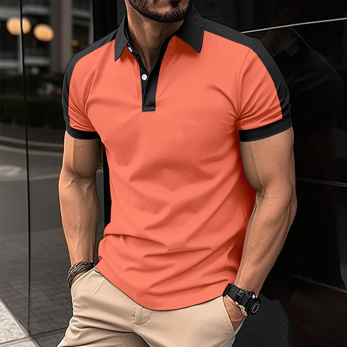 Klassisches Business-Sommer-Poloshirt für Männer - Ricky