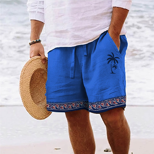 Kokosnuss Druck Sommer Shorts - Enrico