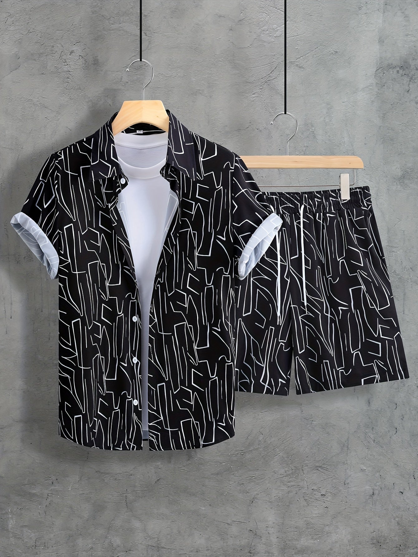 Kurzärmeliges Shirt und lockere Shorts Sommerset - Norwin