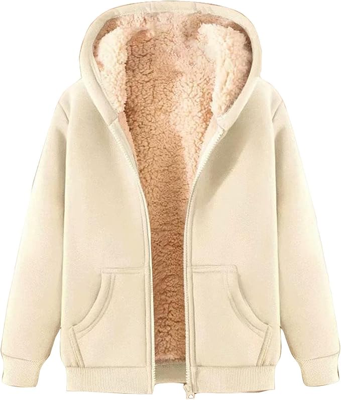 Kuscheliger Fleece-Kapuzenpullover für Frauen - Tamara