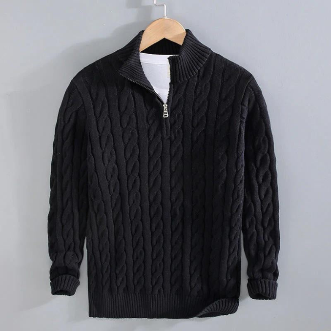 Lässiger Strickpulli für Männer - Aiden