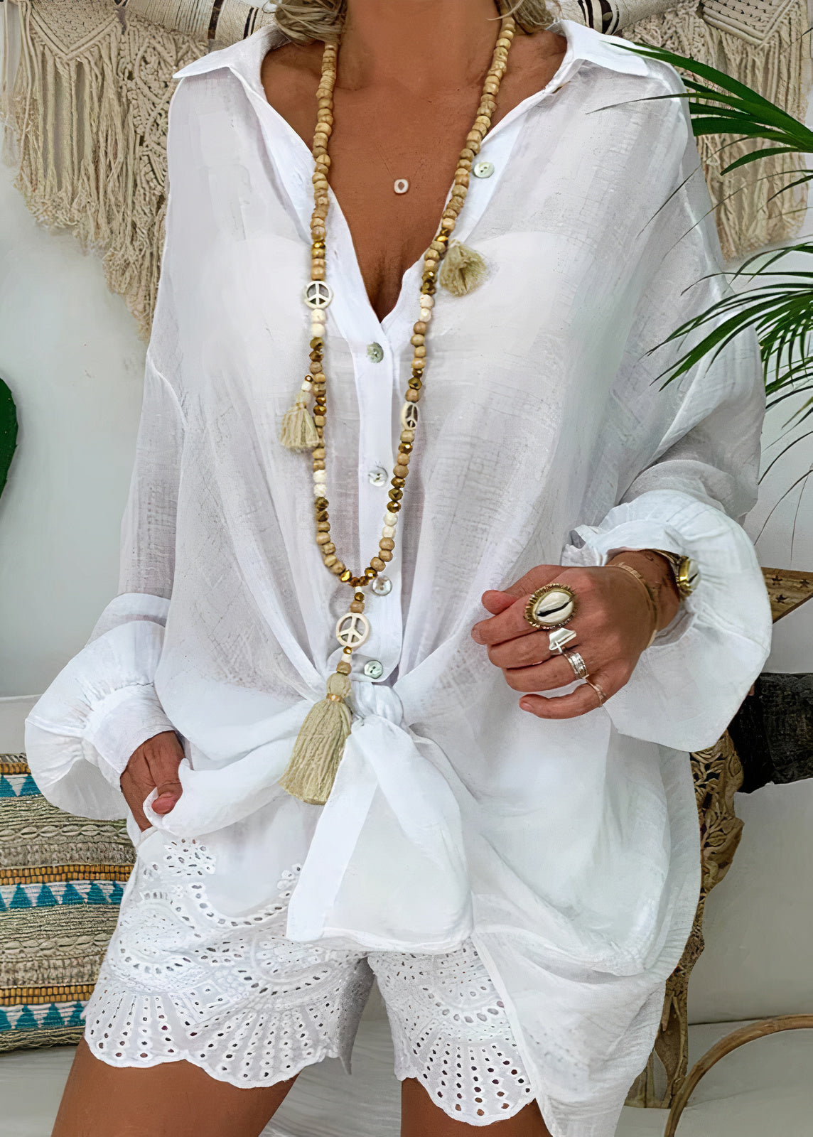 Lässiges Sommerhemd für Frauen - Tatjana