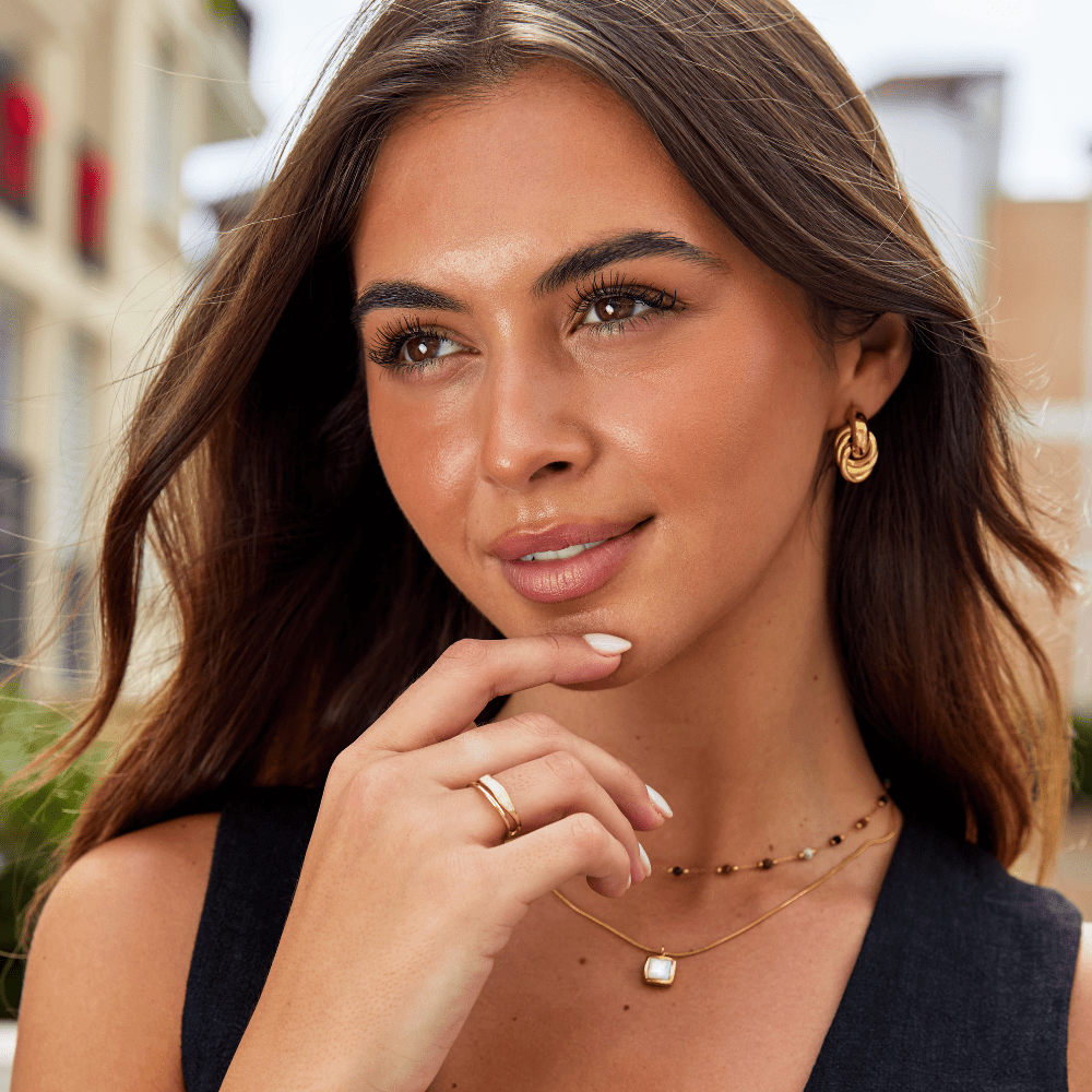 Sahara Mehrlagiger Goldring