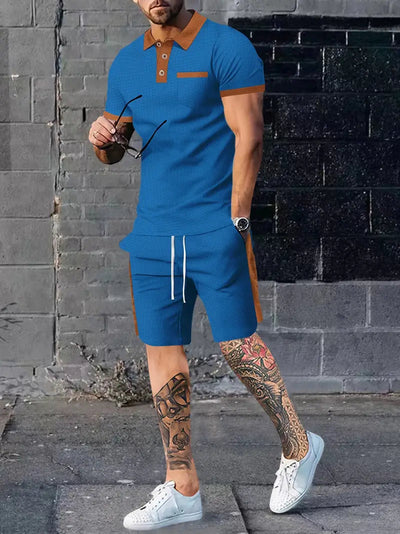 Luxuriöses Shorts & Poloshirt Sommer-Set - Hagen