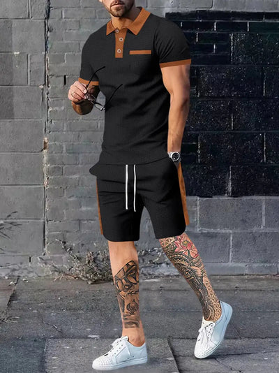 Luxuriöses Shorts & Poloshirt Sommer-Set - Hagen